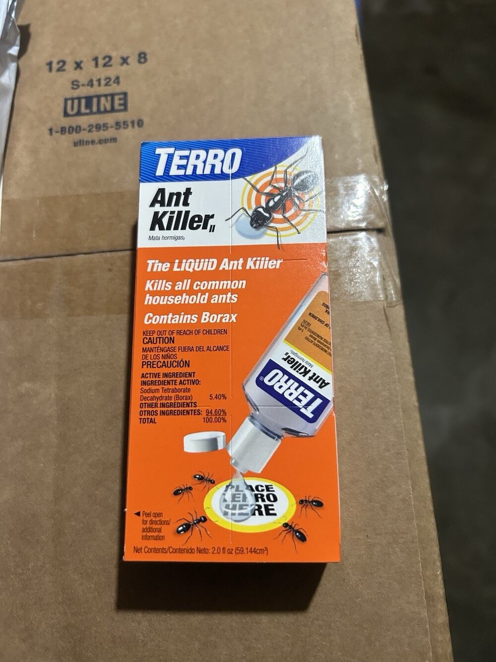 TERRO LIQUID ANT KILLER Fast Acting Kills All Common Household Ants easy-to-use